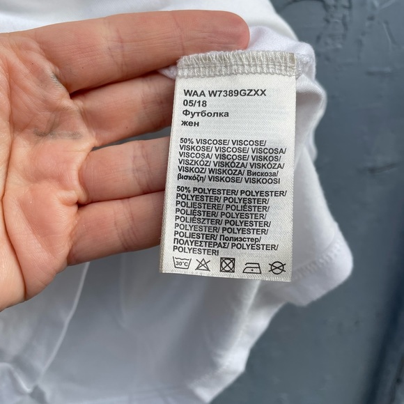 Wrangler Vintage Style V neck tee, size S - Picture 6 of 6